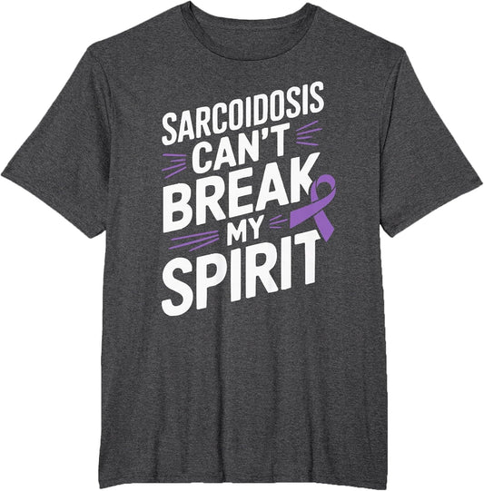 Sarcoidosis Awareness Disease Disability Purple Ribbon