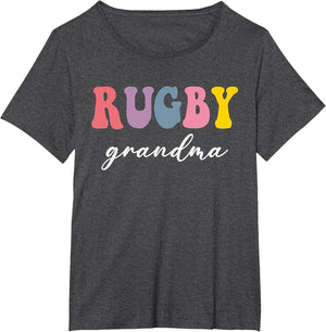 Rugby Grandma Rugby Player Stylish Sport Nana Game Day