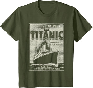 RMS Titanic Costume Halftone Vintage