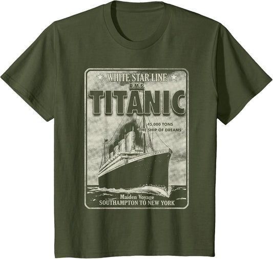 RMS Titanic Costume Halftone Vintage