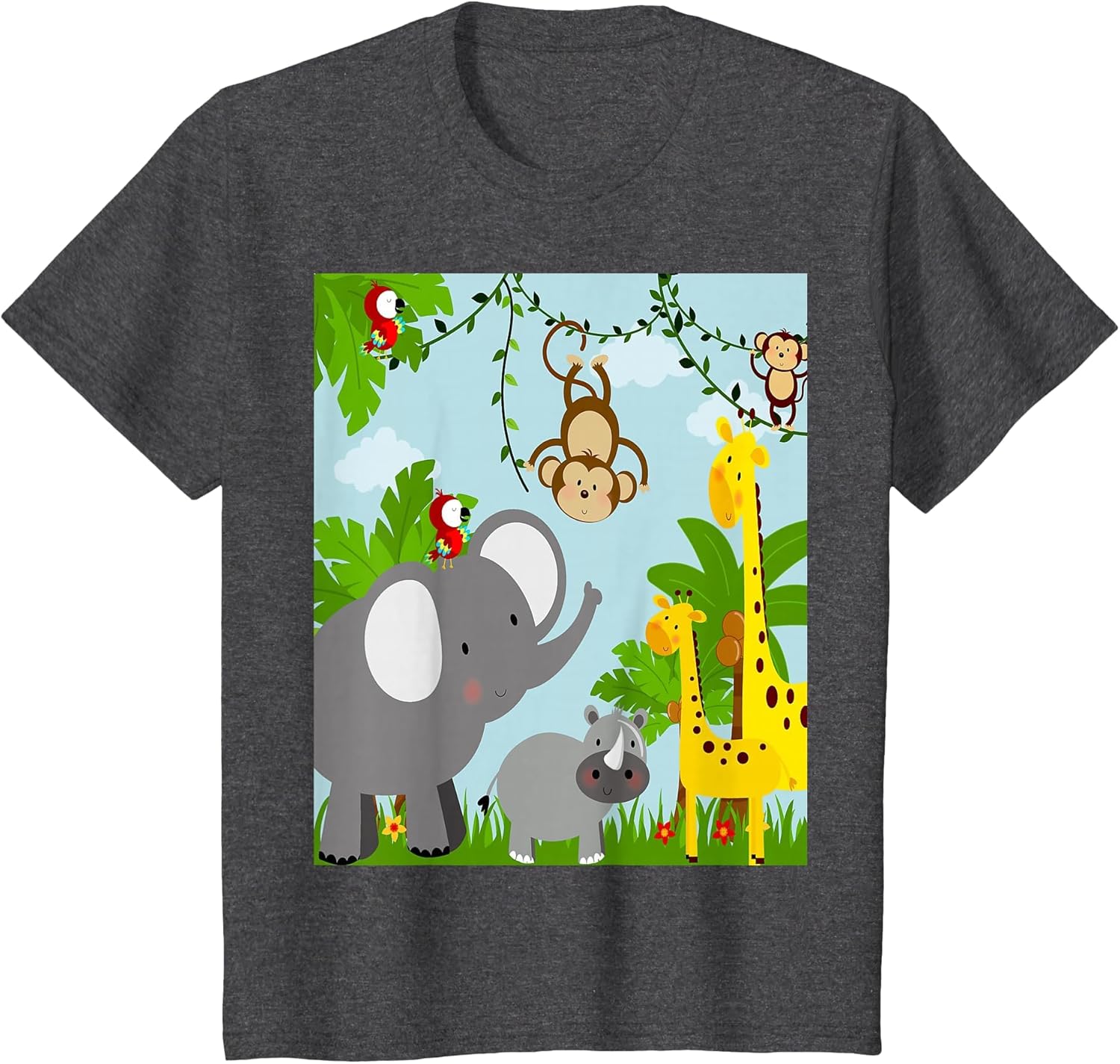 Children's Safari Jungle T Shirt