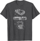 Vintage Handheld Video Game Patent Shirt