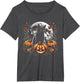 Black Cat and Moon Halloween Pumpkin Jack O Lantern Costume