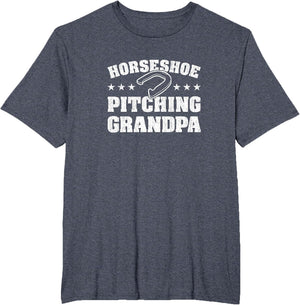 Horseshoe Player: Horseshoe Pitching Grandpa