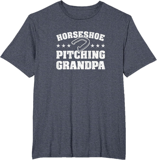Horseshoe Player: Horseshoe Pitching Grandpa