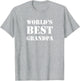 World's Best Grandpa T Shirt