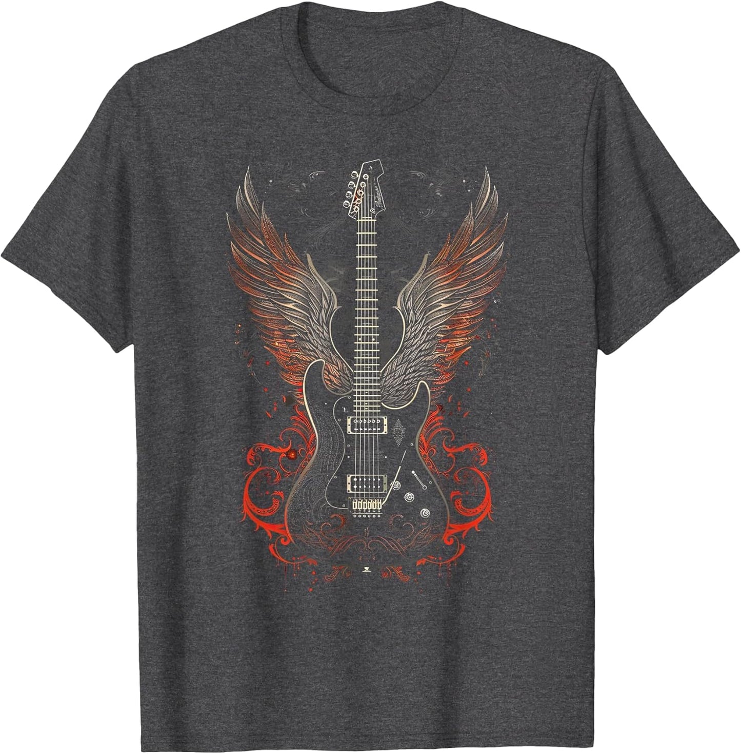 Rock & Roll Guitar with Wings