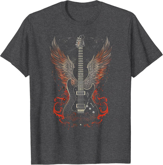 Rock & Roll Guitar with Wings