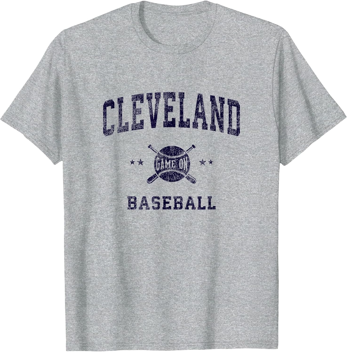 Cleveland Vintage Baseball Throwback Retro Design