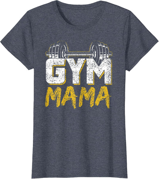 Gym Mama Training Workout Fitness Weightlifting Mom Mother