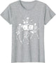 Skeleton Band Lazy Halloween Costume Funny Rock Skull