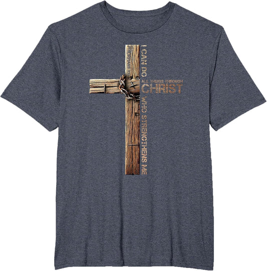 I Can Do All Things Through Christ, Cross Jesus Christian