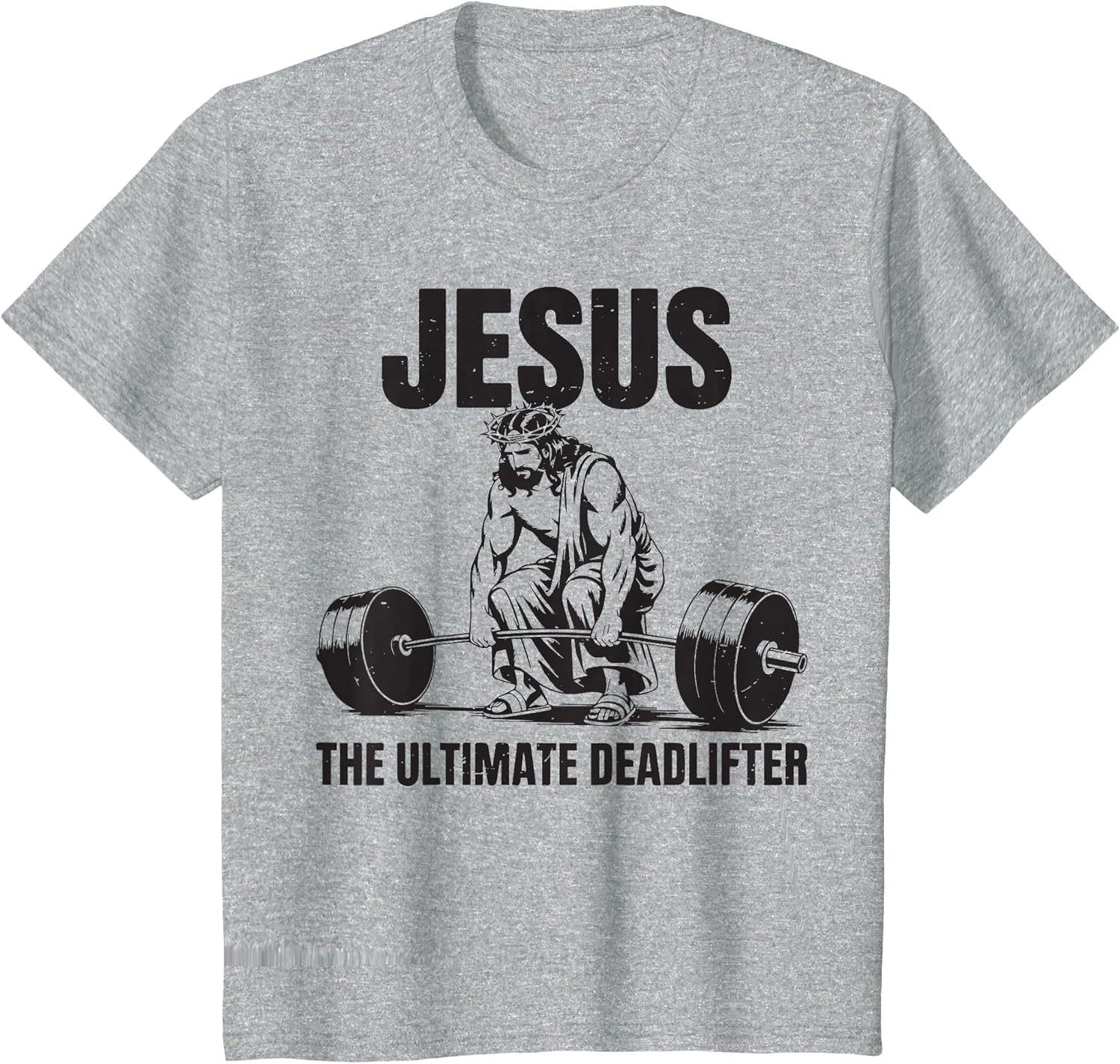 Funny Christian Gym Jesus The Ultimate Deadlifter Workout