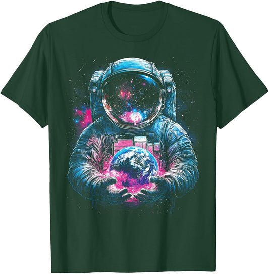Astronaut Planet Earth Outer Space Galaxy Universe Science