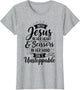 Hairstylist Jesus in Her Heart Scissors Hairdresser Women