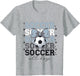 Groovy Soccer Coquette Bow Girls Women Soccer All Day