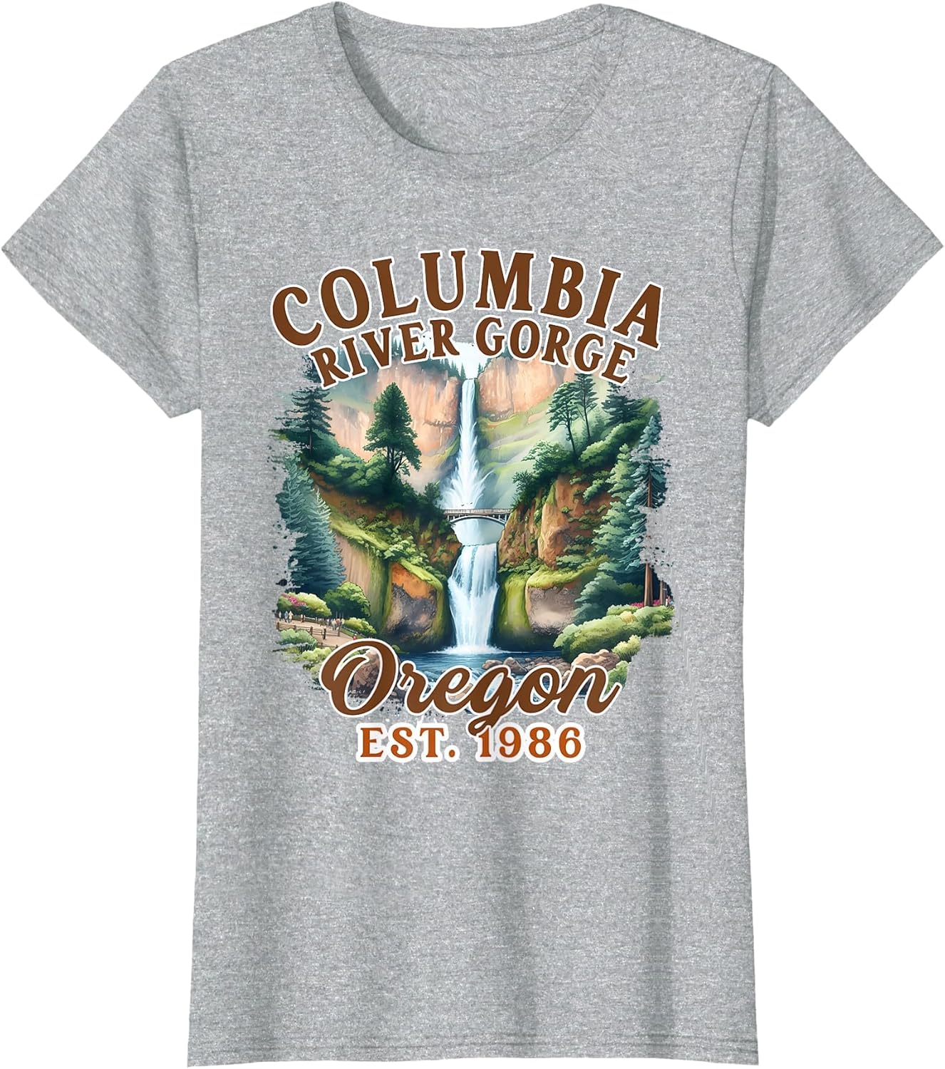 Columbia River Gorge Oregon Waterfall Nature Exploring
