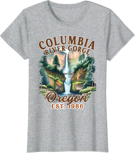 Columbia River Gorge Oregon Waterfall Nature Exploring