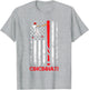 Vintage Cincinnati Baseball American US Flag Premium