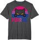 Bisexual Cat Purride Retro Bi Pride Flag LGBTQ Women Girls