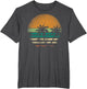 Sunset Beach Palm Trees Summer Vibes Retro Tropical Summer