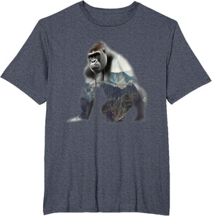 Gorilla Ape Silverback Primate Nature Jungle