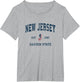 New Jersey Vintage American Flag USA Sports Design