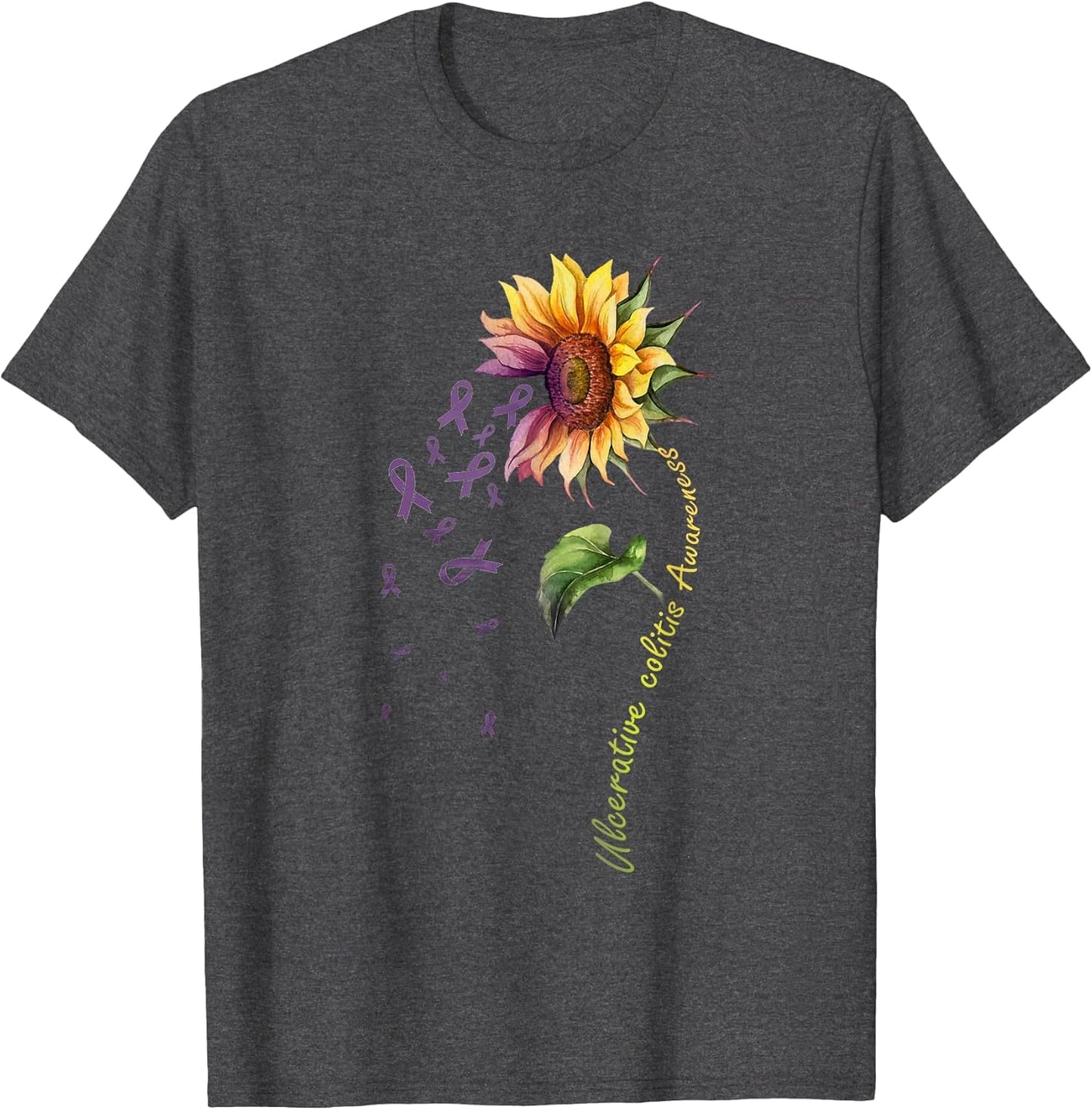 Ulcerative Colitis Awareness Sunflower Shirt