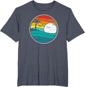 Retro Eighties Beach & Surf Graphic 80's