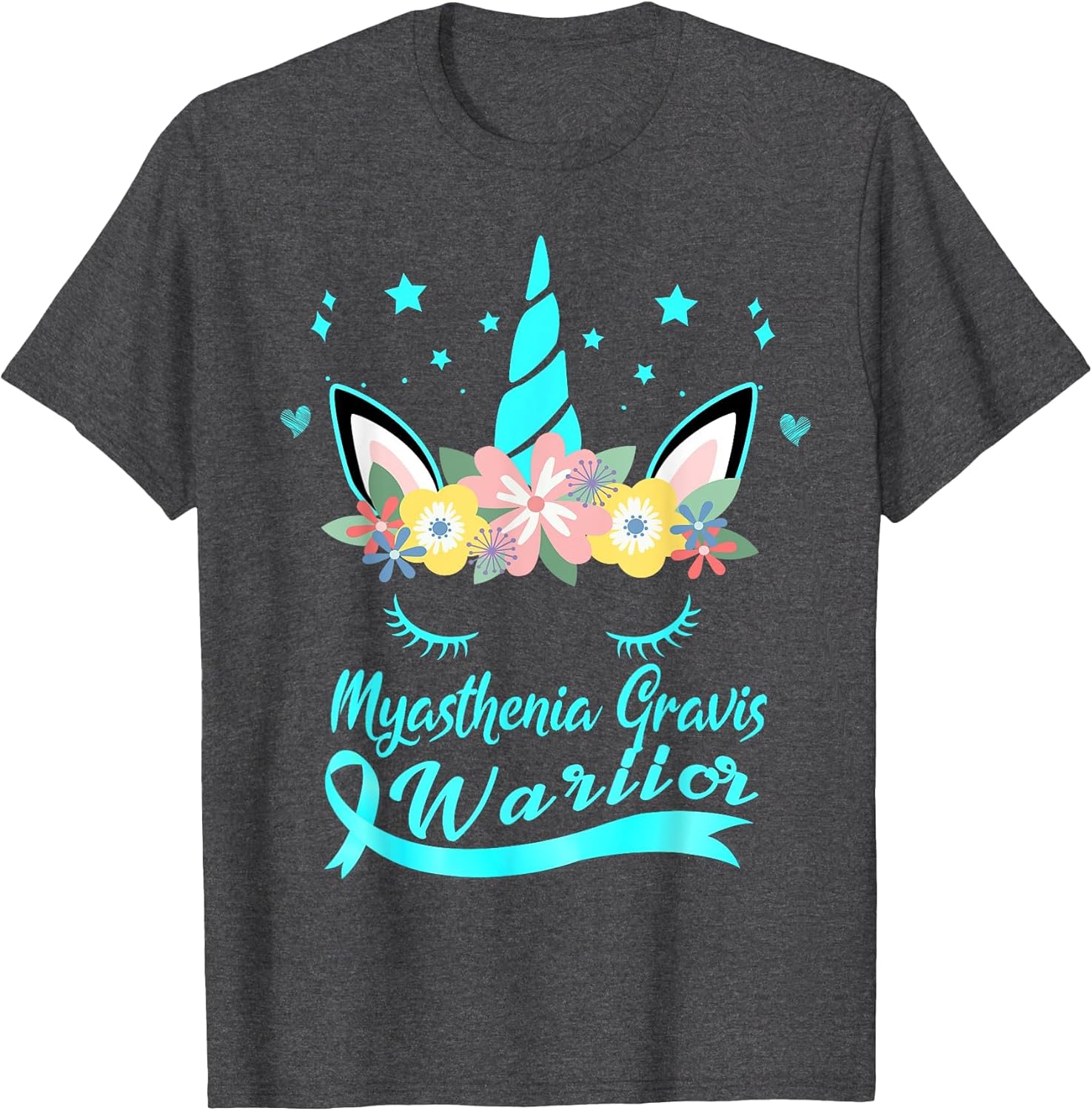 Unicorn Face Myasthenia Gravis Awareness