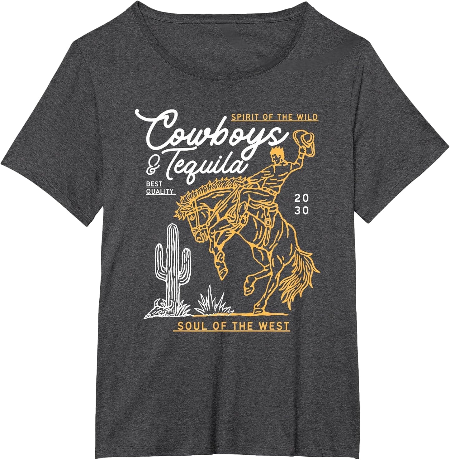 Cowboys and Tequila Country Rodeo Vintage Horse Riding Texas