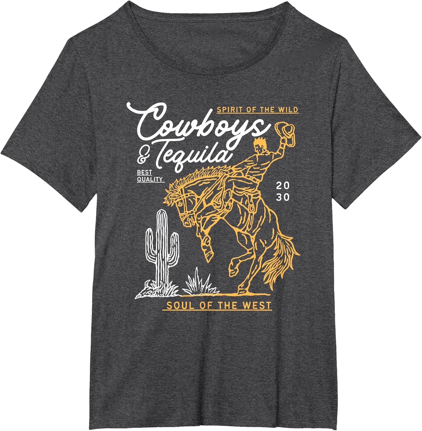Cowboys and Tequila Country Rodeo Vintage Horse Riding Texas