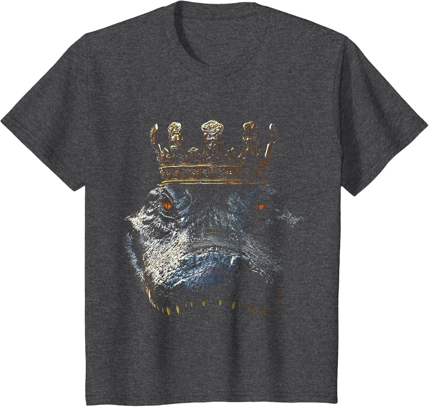 Reptile Alligator Crocodile Dinosaur Queen King Crown