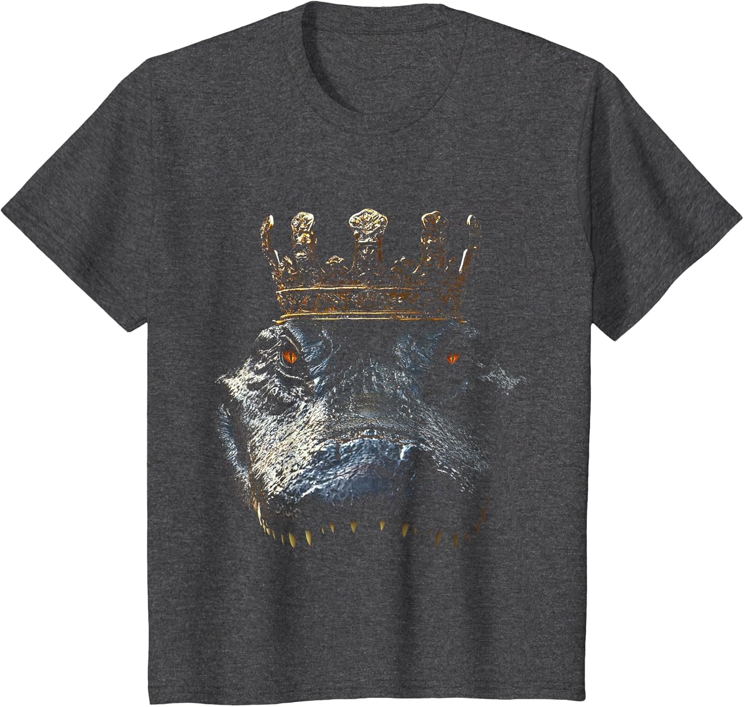 Reptile Alligator Crocodile Dinosaur Queen King Crown