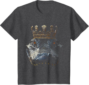 Reptile Alligator Crocodile Dinosaur Queen King Crown