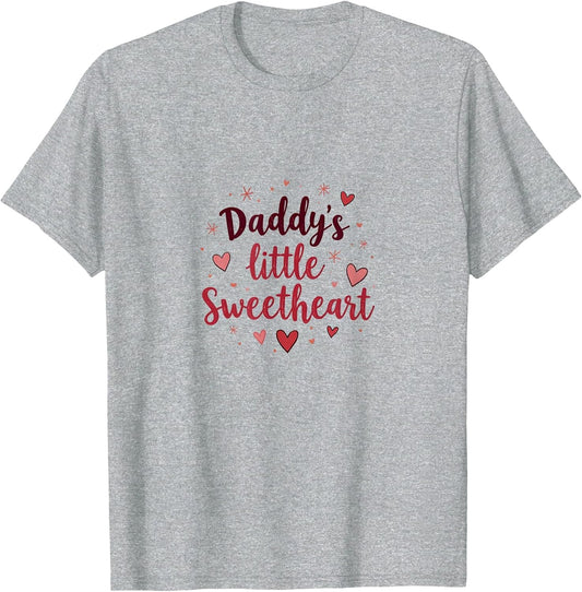 Daddy's Little Sweetheart Valentine's Design