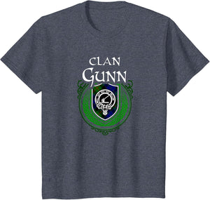 Clan Gunn Surname Scottish Clan Crest Tartan Badge