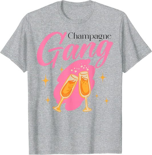 Champagne Gang French Party Drinking Champagne Lover