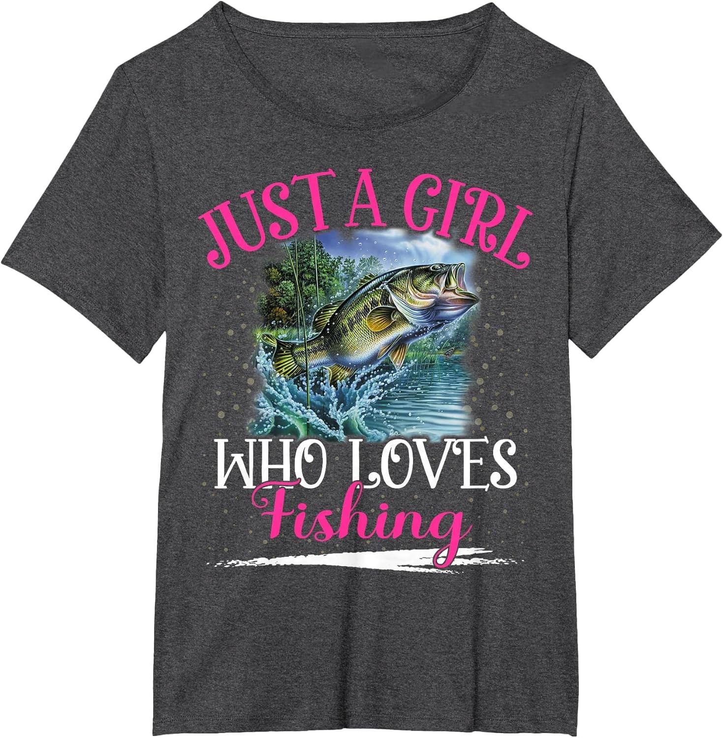 Just A Girl Who Loves Fishing Girls