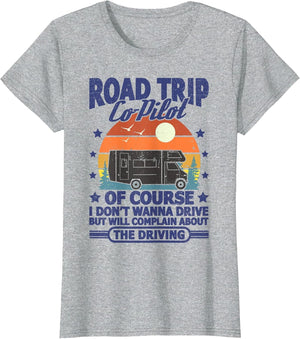 Road Trip Motorhome Co-Pilot RV Camper Passenger Driver