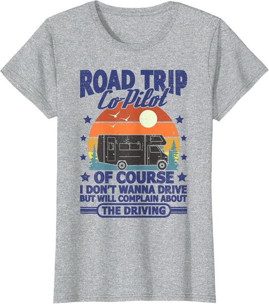 Road Trip Motorhome Co-Pilot RV Camper Passenger Driver