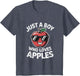 Just a Boy Who Loves Apple Teen Boys Toddler Kid