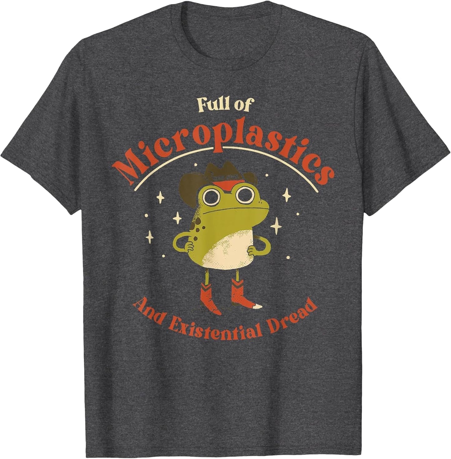 Frog Full of Microplastics and Existential Dread