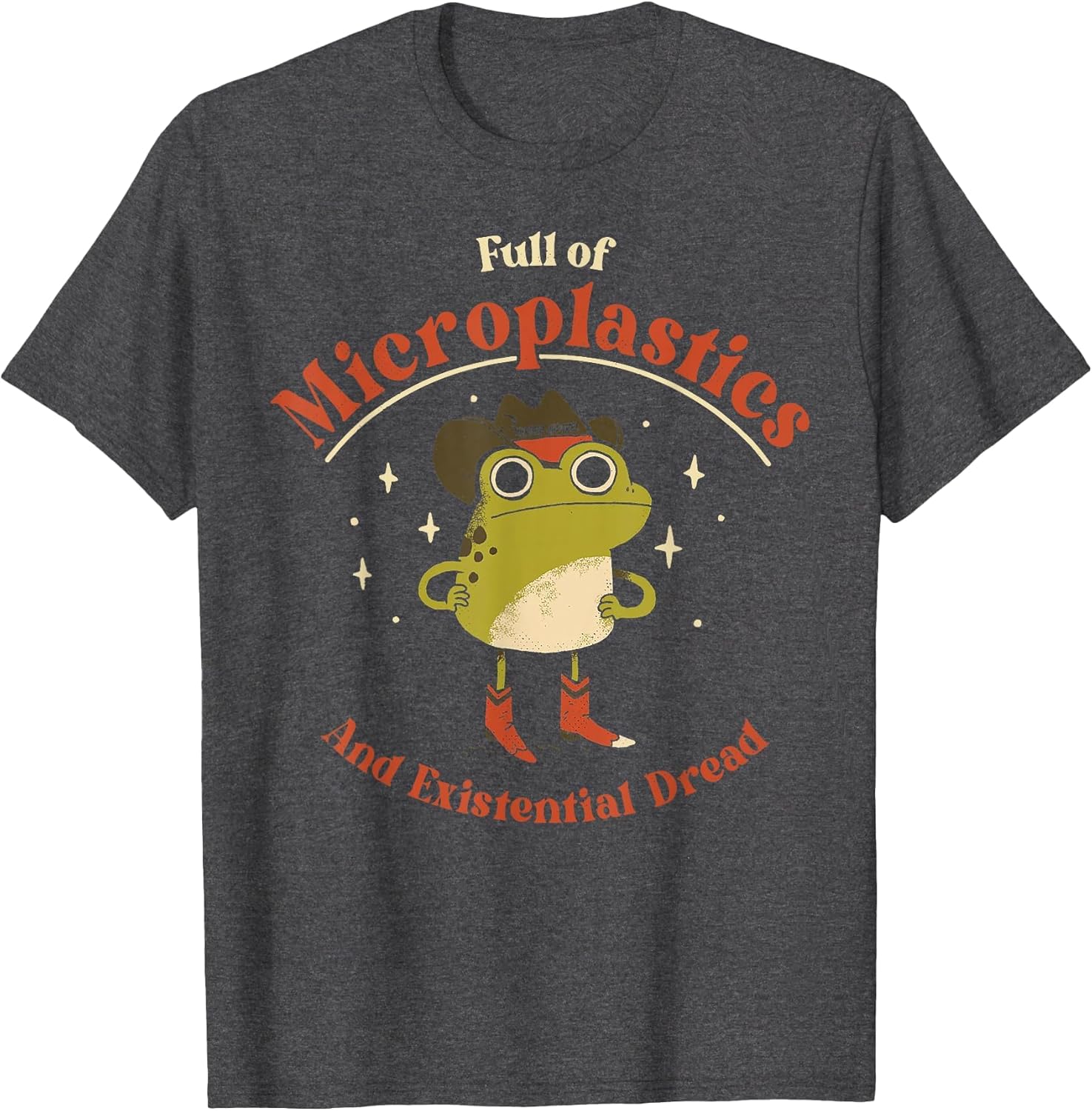 Frog Full of Microplastics and Existential Dread