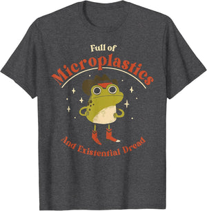 Frog Full of Microplastics and Existential Dread