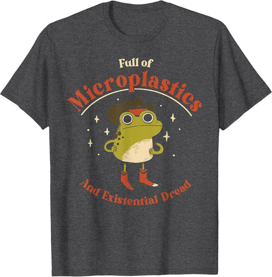 Frog Full of Microplastics and Existential Dread