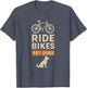 Cycling Dog Gravel Road Bike Rider Cyclist Bicycle Lover