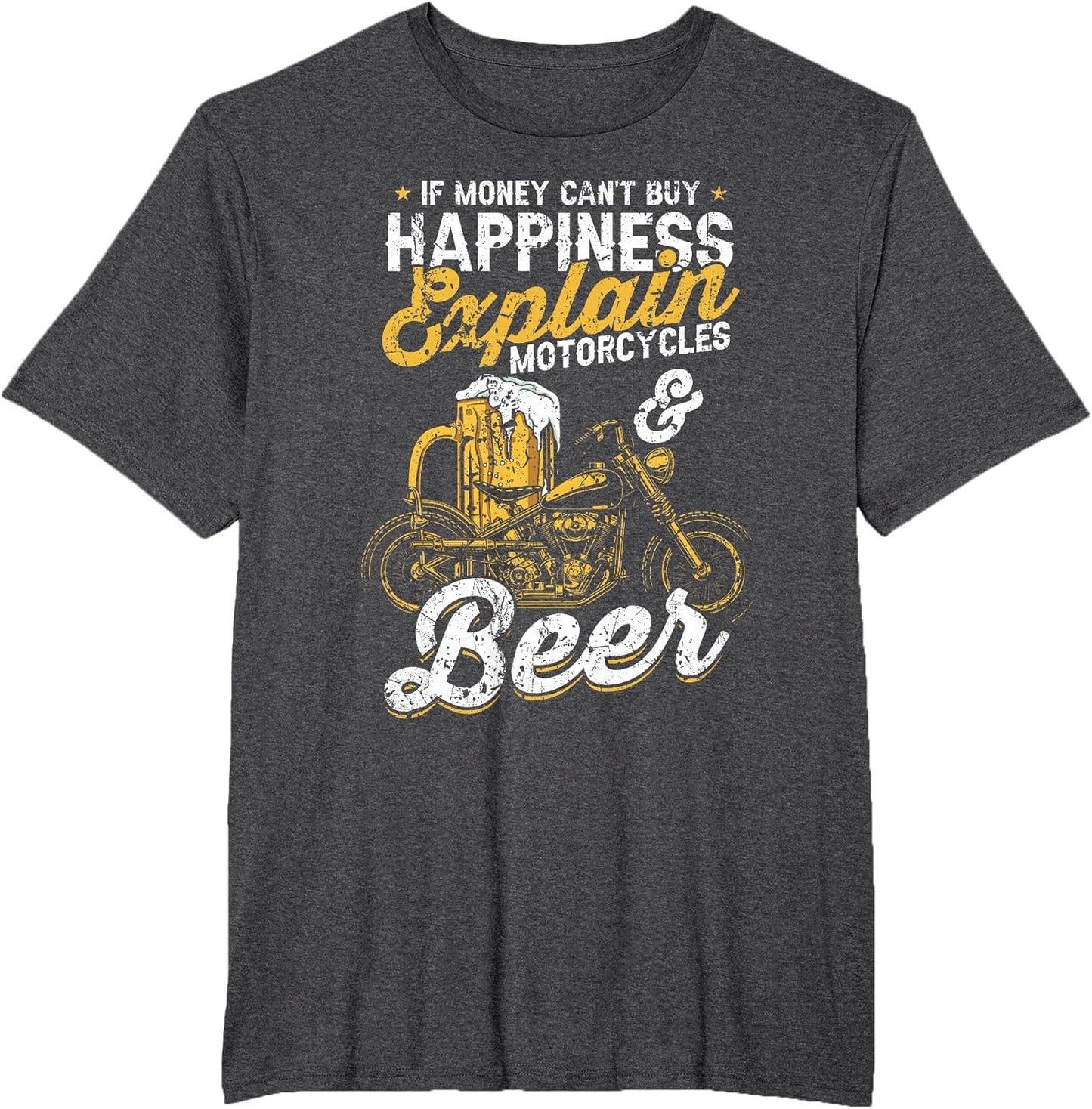 If Money Cant Buy Happiness Explain Beer & Motorcycles