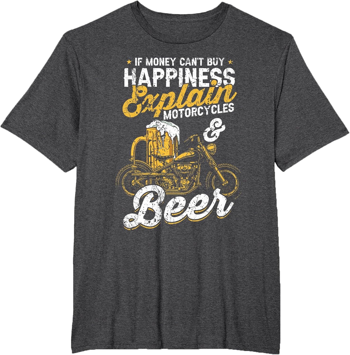 If Money Cant Buy Happiness Explain Beer & Motorcycles