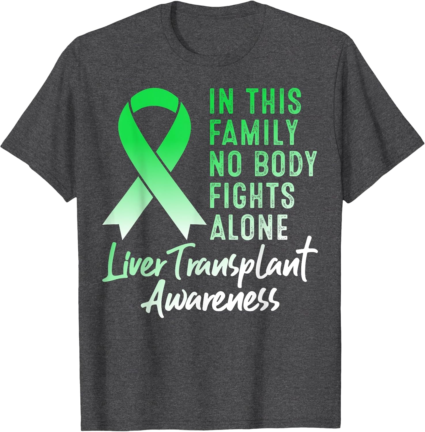 This Family Nobody Fights Alone Liver Transplant Awareness